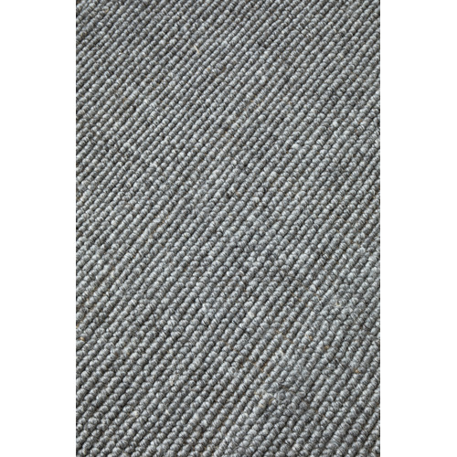 Graphite Harlow Ariel Hand-Loomed Wool-Blended Ru