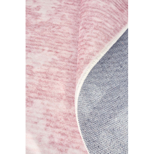 Blush Maleen Machine Washable Rug