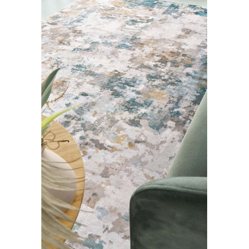 Marine Mosi Machine Washable Rug