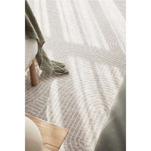Tan Florea Power-Loomed Rug
