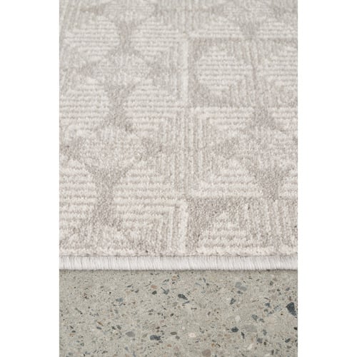 Silver Vasile Power-Loomed Rug