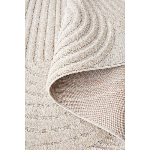 Network Rugs Beige Lotus Carl Runner | Temple & Webster