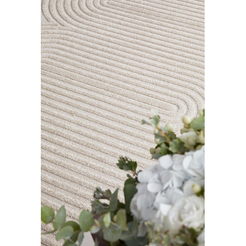 Network Rugs Beige Lotus Carl Runner | Temple & Webster