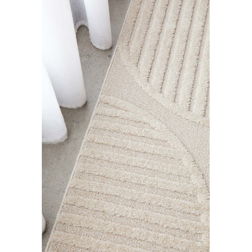 Beige Lotus Leo Rug