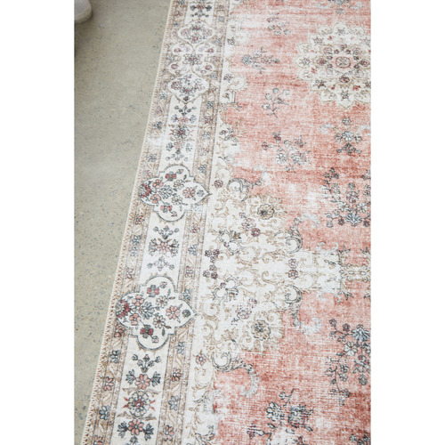 Coco Peach Ainsley Power-Loomed Runner
