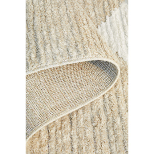 Ivory Diamond Power-Loomed Rug