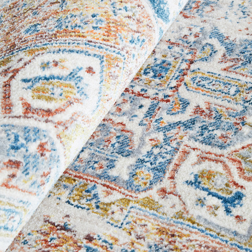Ivory-Ameera-Vintage-Style-Power-Loomed-Runner