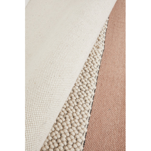 Peach-and-Denim-Wool-Textured-Astrid-Rug