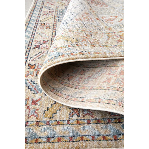 Sky-Blue-and-Beige-Power-Loomed-Transitional-Rug--859-SKY
