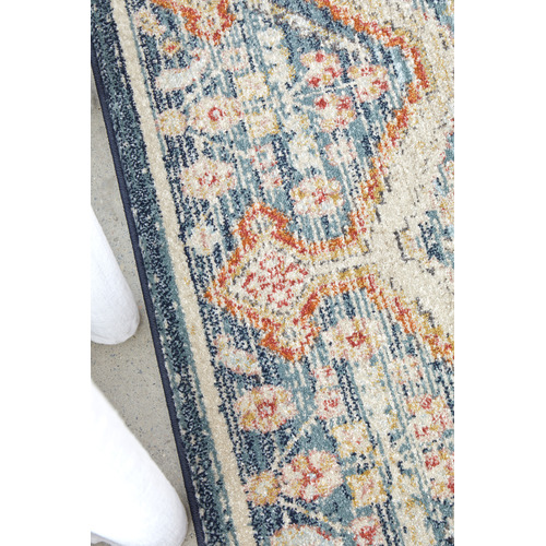 Rust-and-Beige-Power-Loomed-Transitional-Rug--863-NAVY