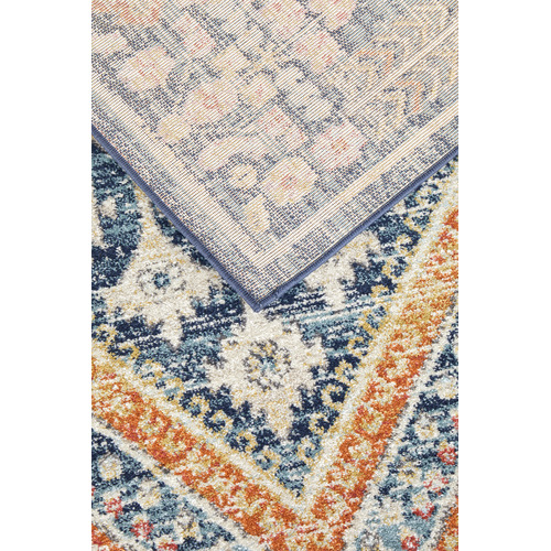 Rust-and-Beige-Power-Loomed-Transitional-Rug--863-NAVY