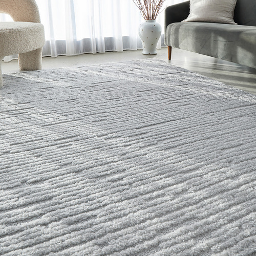 Silver Alyna Contemporary Rug