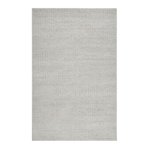 Caterina Grey Hand Woven Sumac Weave Wool & Viscose Rug
