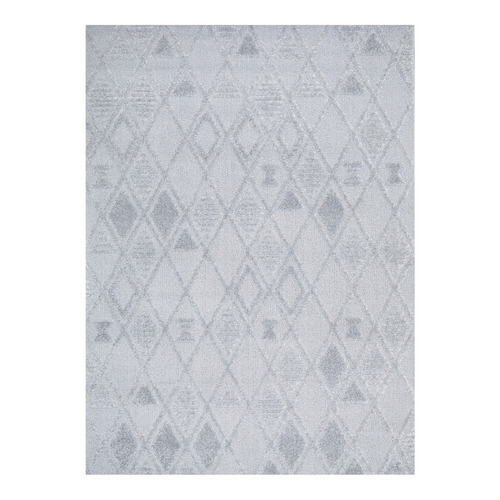 Silver Nina Contemporary Rug