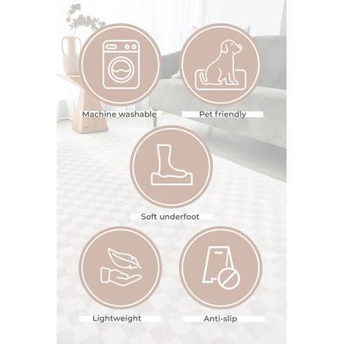 Evander Machine Washable Rug