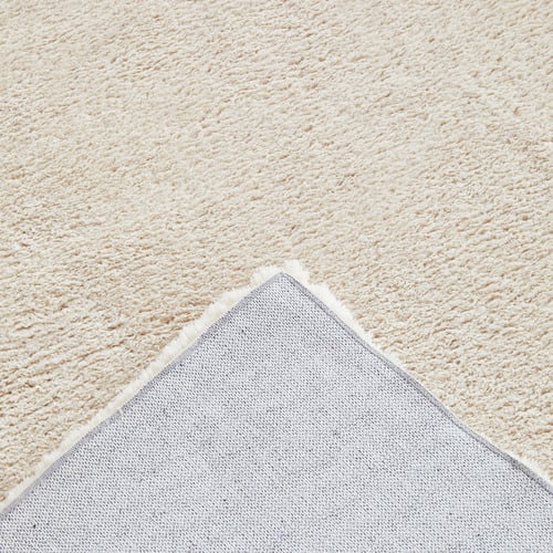 Beige Cleo Machine Washable Rug