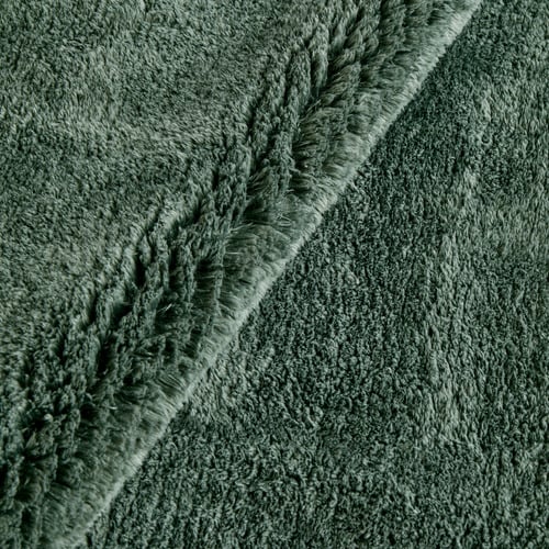 Green Cleo Machine Washable Rug