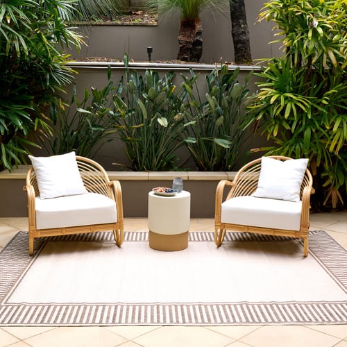 Beige Dani Newport Indoor/Outdoor Rug