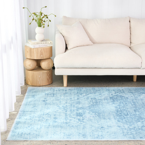 Aquamarine Gemstone Rug