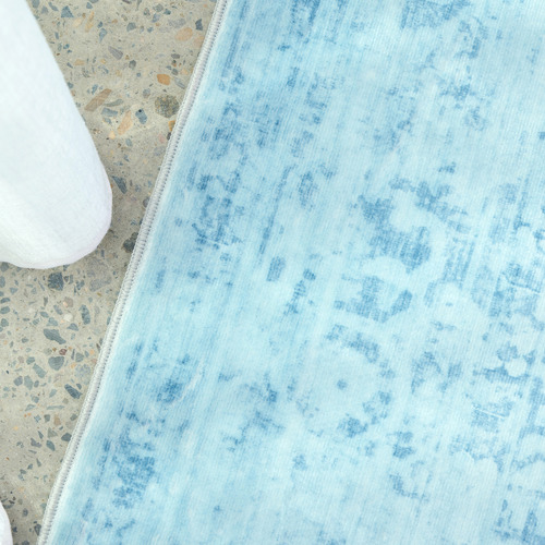 Aquamarine Gemstone Rug