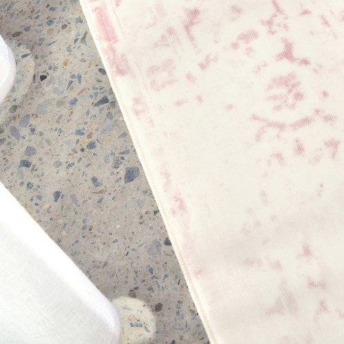 Rose Quartz Gemstone Rug