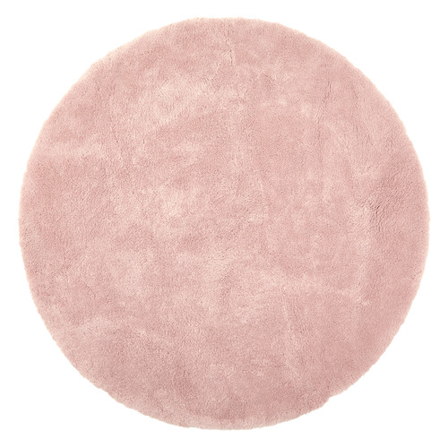 Rose Cleo Ultra Plush Machine Washable Round Rug