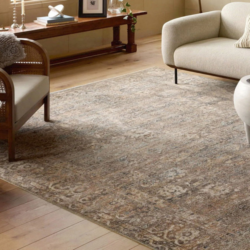 Mocha Estate Flat Weave Rug