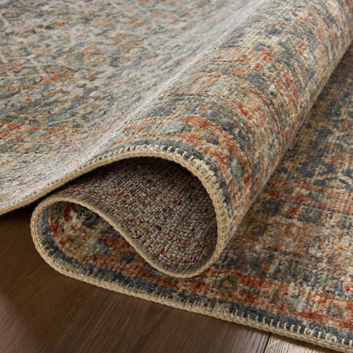 Blue Estate Flat Weave Rug