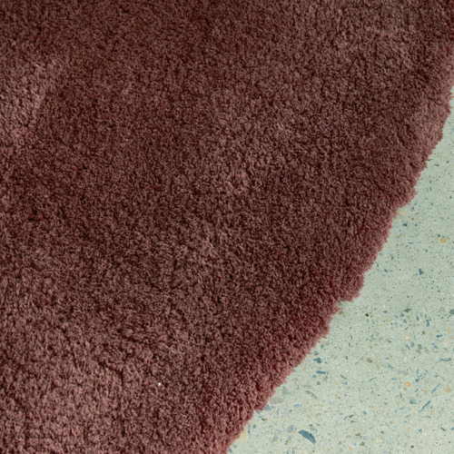 Burgundy Cleo Round Rug