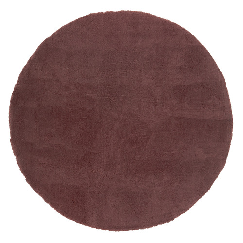 Burgundy Cleo Round Rug