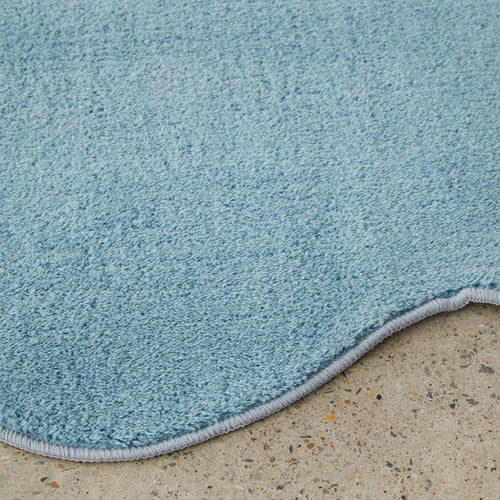 Blue Elsie Wavy Rug