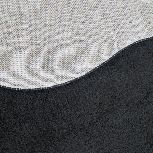 Black Elsie Wavy Rug