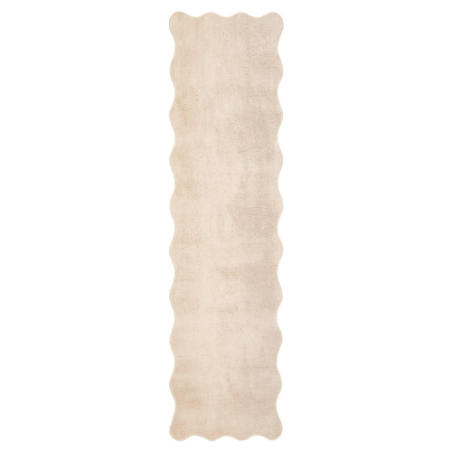 Beige Elsie Wavy Runner