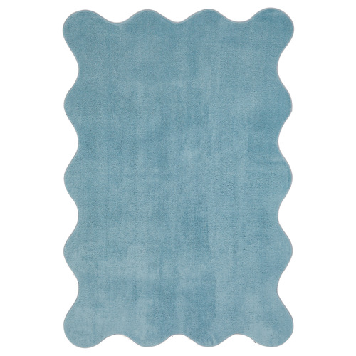 Blue Elsie Wavy Rug