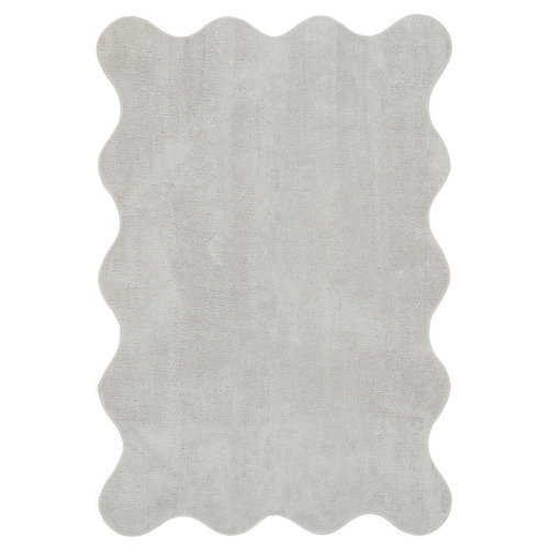 Silver Elsie Wavy Rug