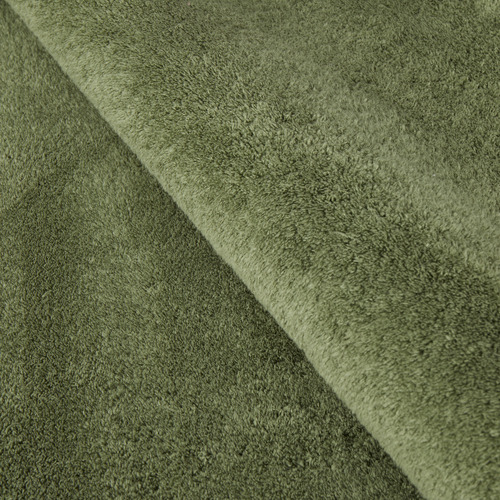Green Elsie Wavy Edge Machine Washable Rug
