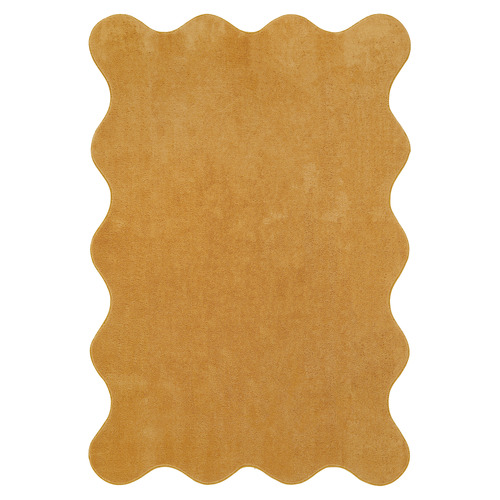 Mustard Elsie Wavy Rug
