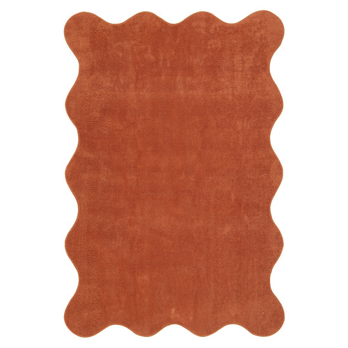 Terracotta Elsie Wavy Rug