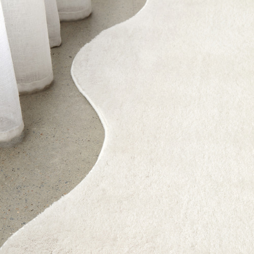 White Elsie Wavy Runner