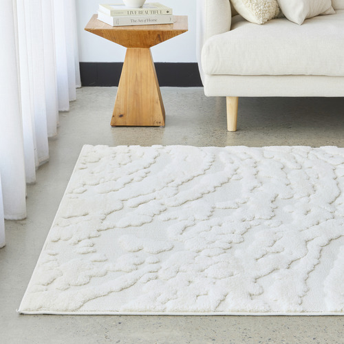 White Claire Rug | Temple & Webster
