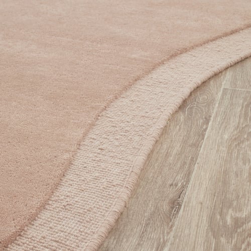 Blush Harbor New Zealand Woold Shaped Rug