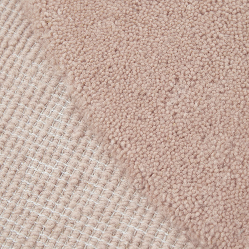 Blush Harbor New Zealand Woold Shaped Rug