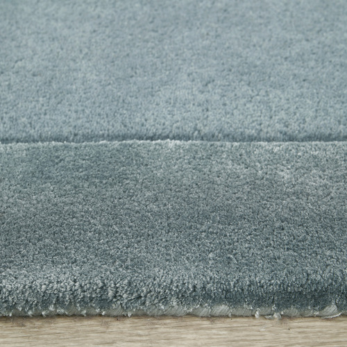 Blue Rivia Hand-Tufted Wool & Viscose Rug