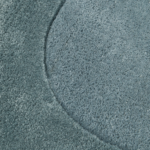Blue Rivia Hand-Tufted Wool & Viscose Rug