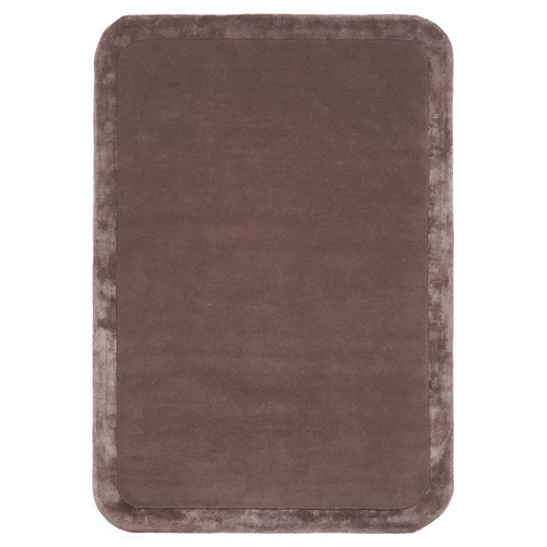 Grape Rivia Hand-Tufted Wool & Viscose Rug