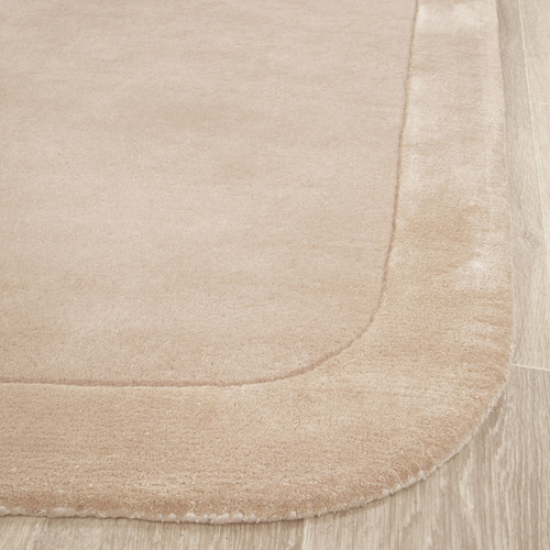 Nude Rivia Hand-Tufted Wool & Viscose Rug