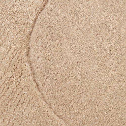 Nude Rivia Hand-Tufted Wool & Viscose Rug