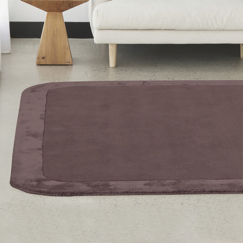 Grape Rivia Hand-Tufted Wool & Viscose Rug