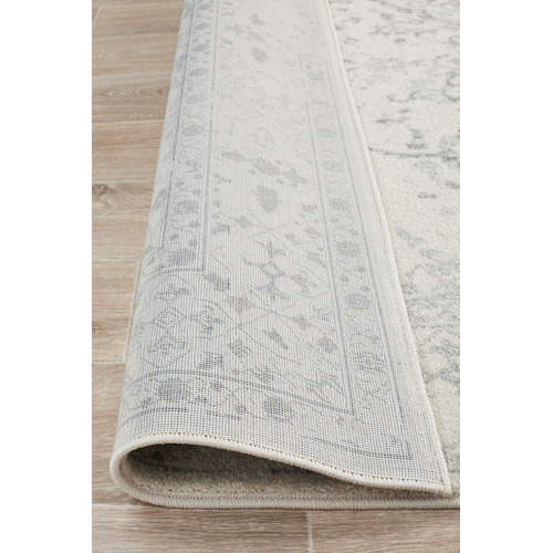 Silver Vita Vintage Style  Rug