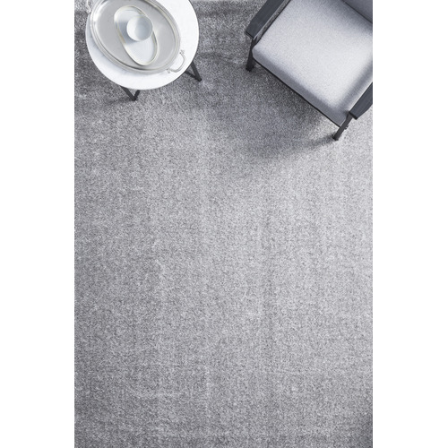Silver Selma Plush Shag Rug